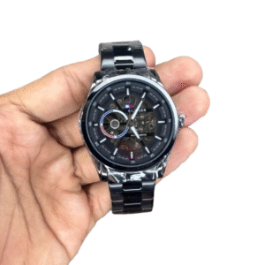 Tommy Hilfiger All Black Automatic watch