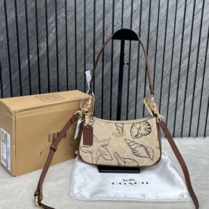 ✨ Coach Teri Shell Edition – Premium High-End Quality Shoulder Bag ✨