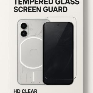 Trending Super X Tempered Glass Screen Guard for Nothing Phone (2a) – HD Clear, Edge-to-Edge Protection