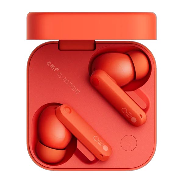 VEXLO Wireless Bluetooth Earbuds with Charging Case, TWS In-Ear Earphones with Deep Bass, Clear Sound, Built-in Mic & Comfortable Fit for Music, Calling & Gaming ( Orange ) - Image 3