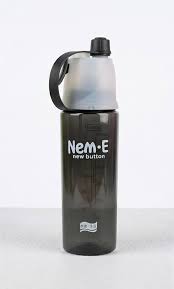 VEXLO New Button Water Bottle with Handle, Stylish Reusable Drinking Bottle for School, Office, Gym, Travel & Daily Use